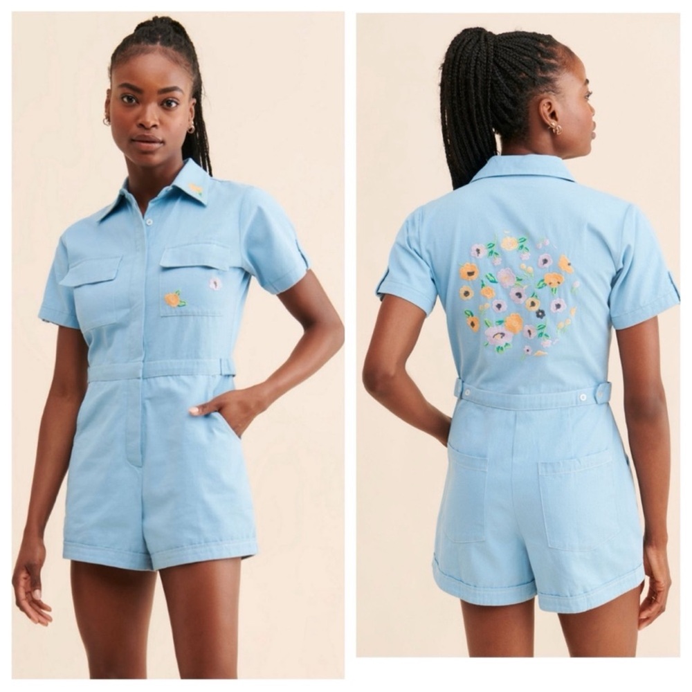 NUULY X Rue Stiic Elsie Jumpsuit NWOT